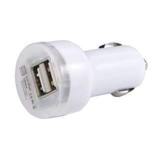 New Dual 2 Port USB Car Charger Adapter for iPad iPhone 3G 3GS 4 4G 4S 
