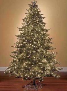   Noble Fir TreeClear Artificial Christmas Tree 950 lights & 3,115 tips