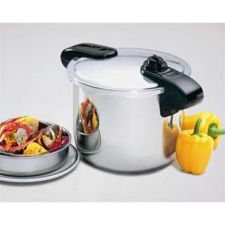 Presto 8 qt Stainless Pressure Cooker 075741013701  