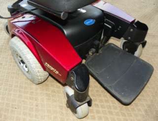 Pronto Sure Step Red Electric Wheelchair 2 NEW M&K BATTERIES/WE 