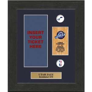  Utah Jazz NBA Framed Ticket Displays