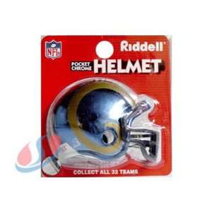  St. Louis Rams Chrome Pocket Pro NFL Helmet