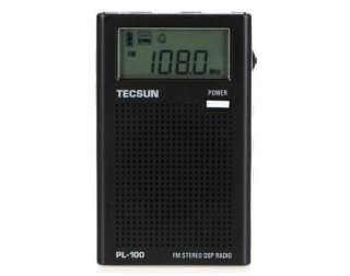   Demodulation FM Stereo Pocket Radio Receiver (Black/Silver/Blue/Red