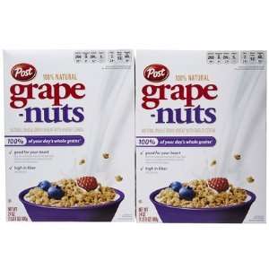  Post Grape Nuts, 24 oz, 2 ct (Quantity of 4) Health 
