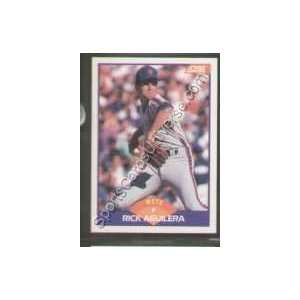  1989 Score Regular #327 Rick Aguilera, New York Mets Baseball 