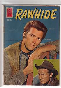 Rawhide 4C #1261 VG 1961 Dell TV Western Comic  