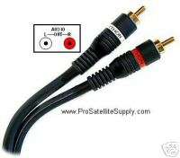PYTHON HOME THEATER (2 RCA) AUDIO CABLES 3 FOOT  