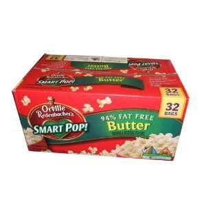 Orville Redenbachers Microwavable Popcorn, Smart Pop Butter, 2.9 