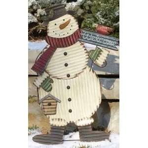   of 2 Snowman Christmas Yard Art Decorations 41 Patio, Lawn & Garden
