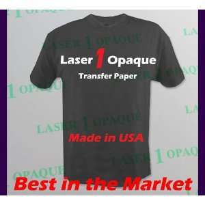   LASER 1 OPAQUE Laser Transfer Paper (1 Step) For Dark 11x17 50 Sheets