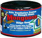 Mongoose Products MGRV120 20 x 11 Rolled Roof Ridge Vent