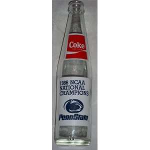  Vintage 1986 Penn State Champions Joe Paterno Coca Cola 