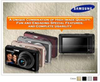 Samsung ST700 Dual LCD Digital Camera +4GB MicroSD#C828 610563294107 