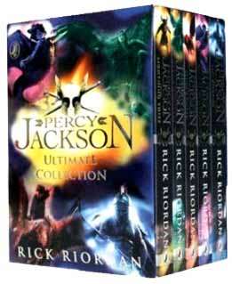 Percy Jackson Ultimate Collection Rick Riordan 5 Books Box Set Pack 