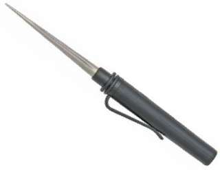 Knife Sharpener Pocket Diamond Dust Coated Rod for Serrated Knives 