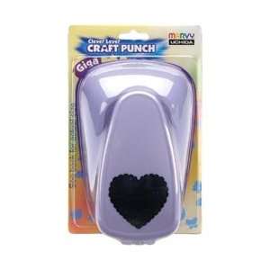  Clever Lever Giga Craft Punch   Scallop Heart Scallop 