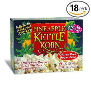 Pineapple Kettle Korn 6 3pk Grocery & Gourmet Food