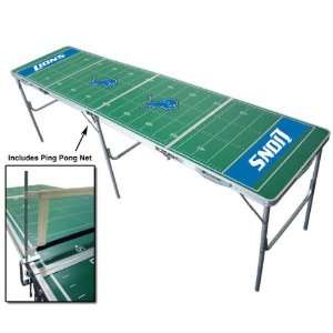    Detroit Lions NFL Tailgate Table with Net