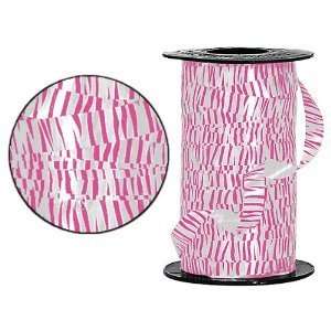  Hot Pink Zebra Print Curling Ribbon Health & Personal 