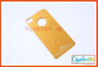 iPhone 4 Aluminum Metal Back Sticker Protector Skin Gold