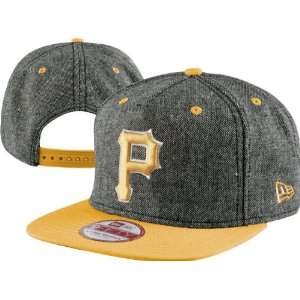  Pittsburgh Pirates New Era A Frame Tweed Snapback Hat 