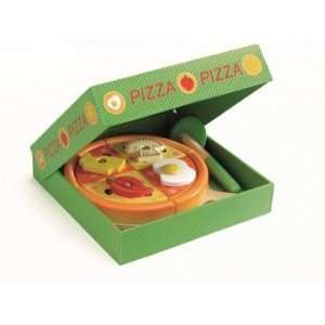  Djeco Food & Drink Wooden Role Playing Set   Pizza Toys & Games