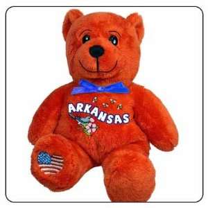    Arkansas Symbolz Plush Red Bear Stuffed Animal Toys & Games