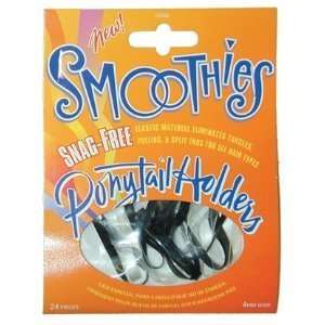  Smoothies Snag Free Ponytail Holders 2 mm Wide   Assorted 