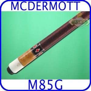  McDermott Pool Cue M85G Red Dubliner w/ FREE Case 2x2 