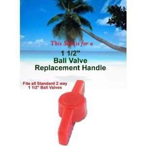   Swimming Pool 1 1/2 Ball Valve Replacement Handle 