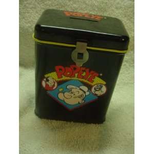  Popeye Metal Bank By Sanrio #31637 7 