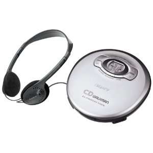    Sony DEJ611 Portable CD Player   Silver  Players & Accessories