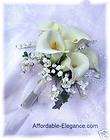   CALLA LILY Bridal Bouquet Bride Handtied Silk Wedding Flowers NEW