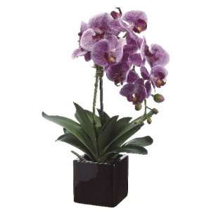  20 Violet Artificial Phalaenopsis Orchid Plant