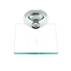 Jvj Hardware   Potpourri Glass Shelf, Concealed Screw(Jvj21410) Chrome