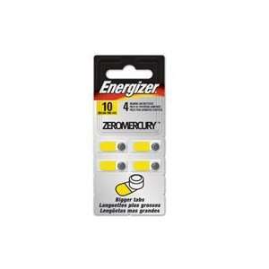 Energizer Hearing Aid Device Zinc Air Type Zeromercury 10 V Batteries 