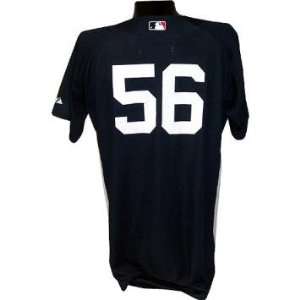   Game Issued Road Batting Practice Jersey (48) Sports Collectibles