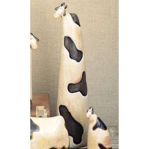  16 TALL PRIMITIVE COUNTRY COW * TALL
