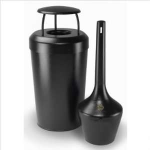  Steel Waste Container with Classico Combo Color Black 