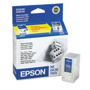  Epson® S189108 Ink Cartridge INKCART,F/SC740/860,BK 98 
