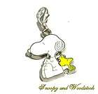 SNOOPY & WOODSTOCK NECKLACE BRACELET CHARM CLIP ON suitable for THOMAS 