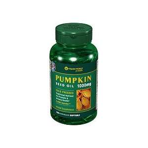 Pumpkin Seed Oil 1000 mg. 100 Softgels