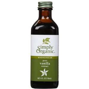 Simply Organic Pure Vanilla Extract Certified Organic, Glass Bottles 