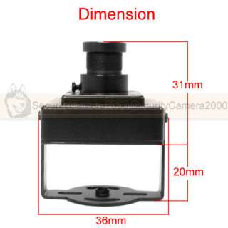 540TVL High Resolution Mini SONY CCD Camera Mic 0.01Lux 2.8mm Lens 