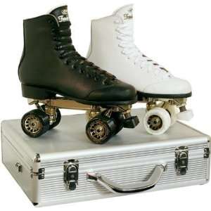Pacer Fandango Quad Roller Skates mens or womens   Size 8   Black boot 