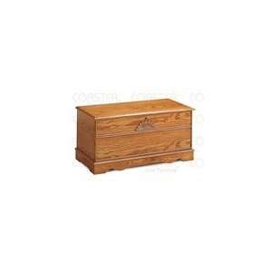  Oak Blanket Chest with Lock