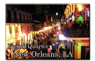 French Quarter New Orleans Louisiana Souvenir Magnet #3  