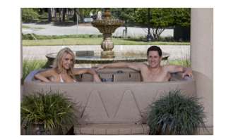 Dream Maker Spas X 400 Sandstone Hot Tub   Factory Second  