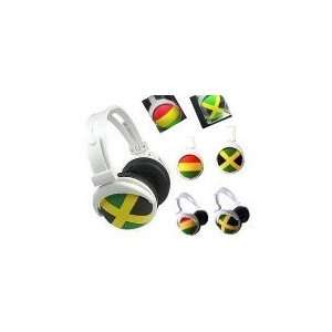 Stylish Headphone Jamaica National Flag Electronics