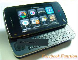 New Unlocked TV Cell Phone Star N97 WIFI JAVA QWERTY dual Sim Slider 